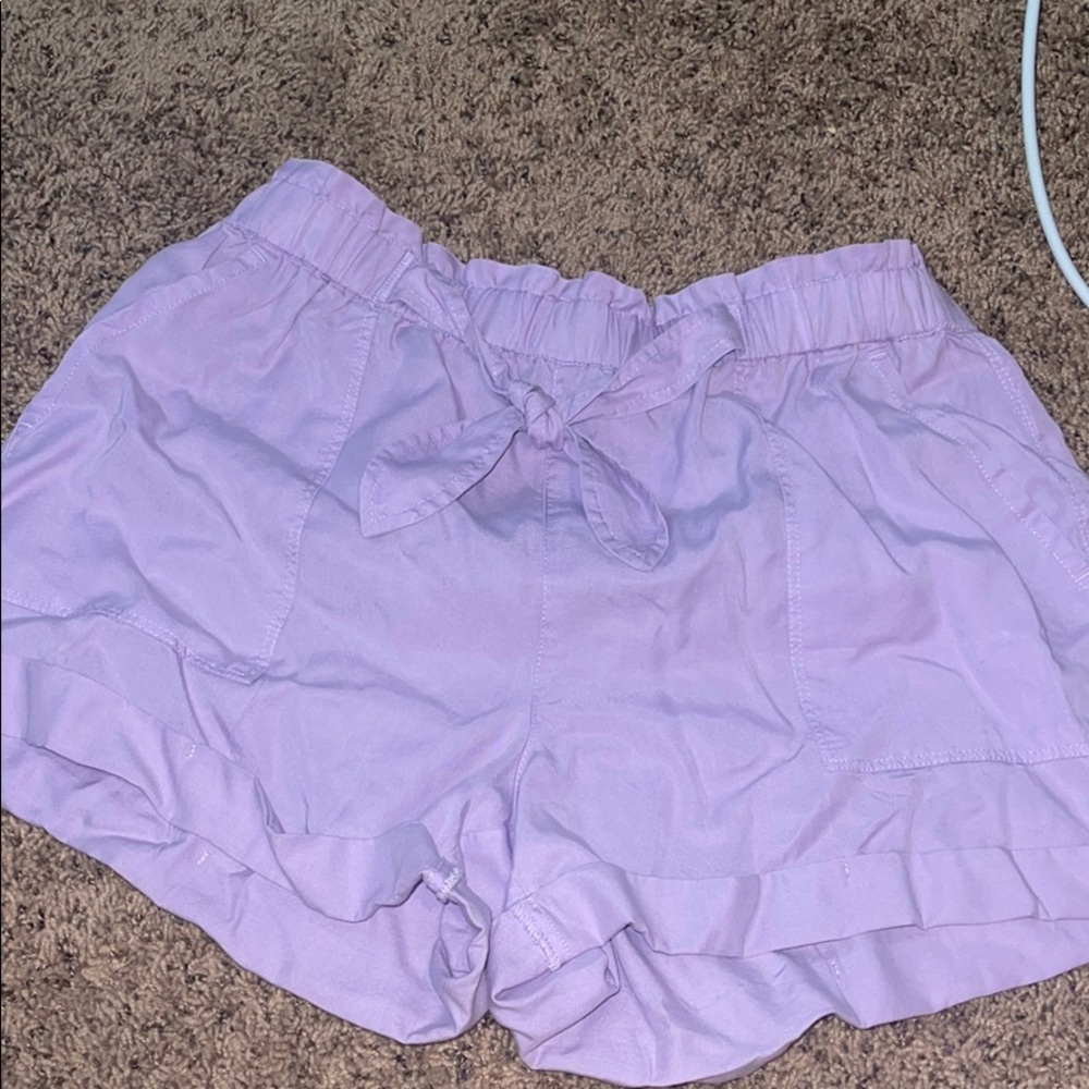 Purple dress shorts NWT